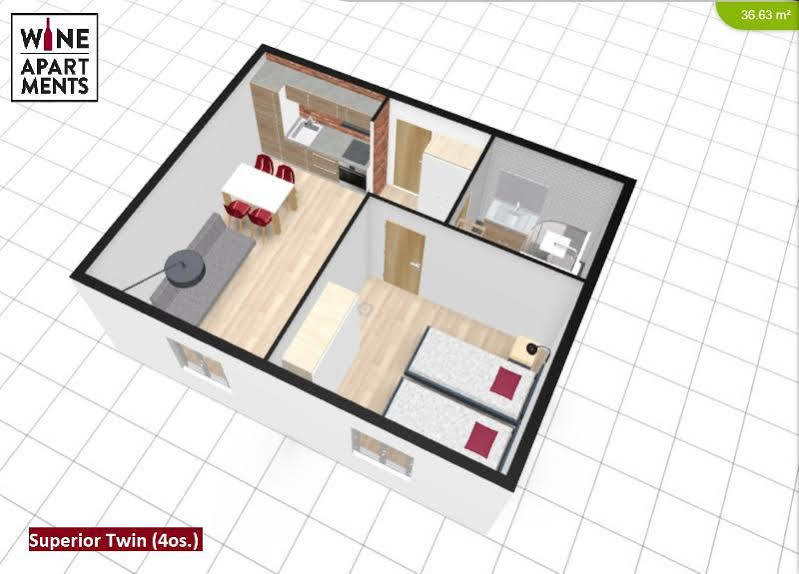 Wine Apartments คราคูฟ ภายนอก รูปภาพ